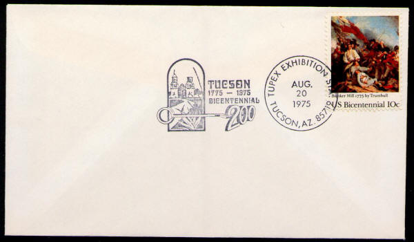 Scott #1564 Battle of Bunker Hill TUPEX Cover