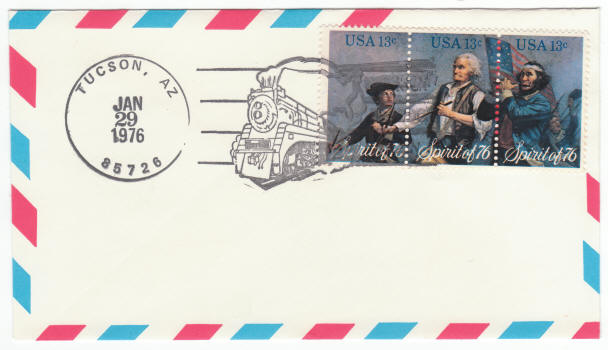 Scott #1629 1631 The Spirit Of 76 Freedom Train Cover