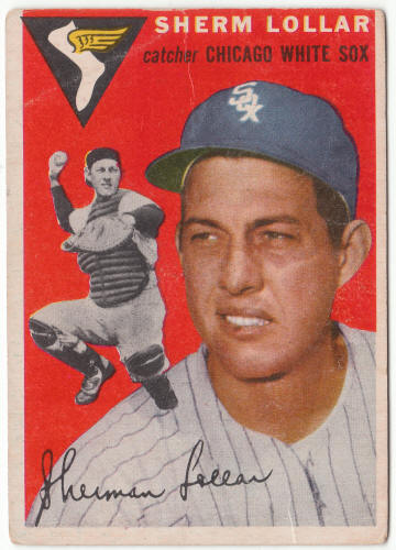 1954 Topps #39 Sherm Lollar front