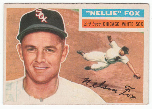 1956 Topps Nellie Fox #118 Hall of Fame