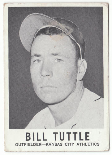 1960 Leaf #32 Bill Tuttle front