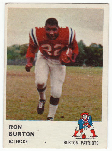 1961 Fleer Ron Burton #179