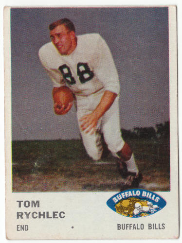 1961 Fleer #137 Tom Rychlec front