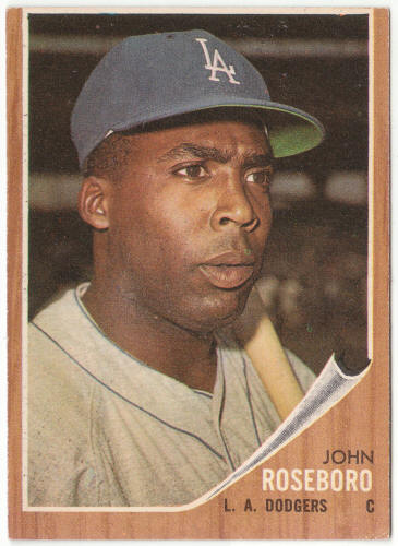 1962 Topps Baseball #32 John Roseboro