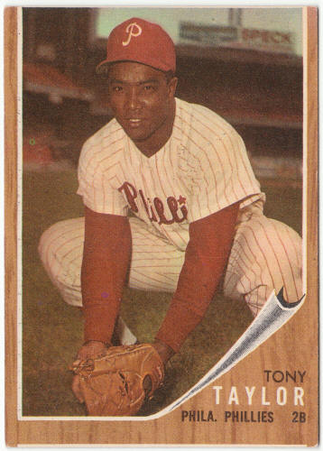 1962 Topps Baseball #77 Tony Taylor