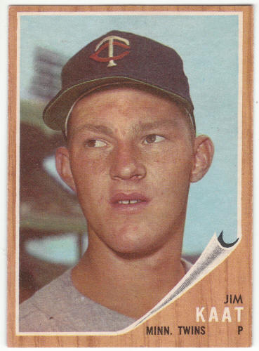 1962 Topps Jim Kaat #21