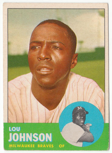 1963 Topps Baseball #238 Lou Johnson