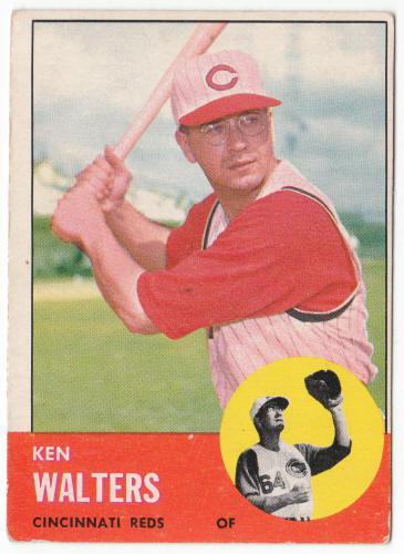 1963 Topps Baseball #534 Ken Walters