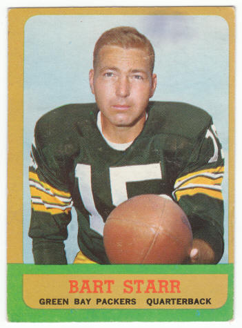 1963 Topps Bart Starr #86 front