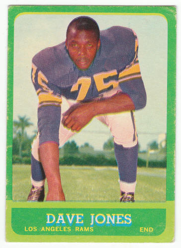 1963 Topps Football Deacon Jones Rookie Card #44