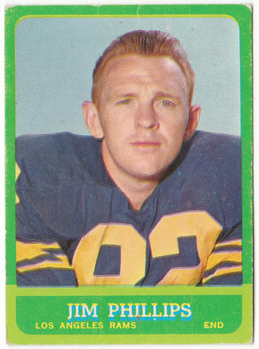 1963 Topps Football #41 Jim Phillips