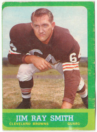 1963 Topps Football #18 Jim Ray Smith