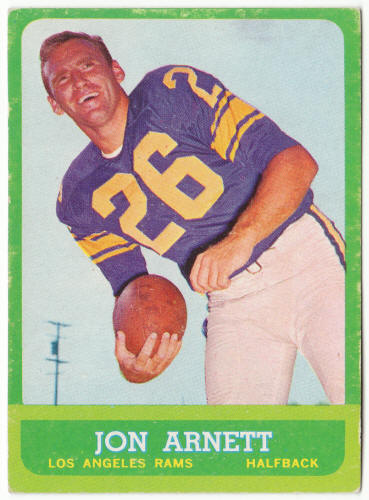1963 Topps Football #40 Jon Arnett