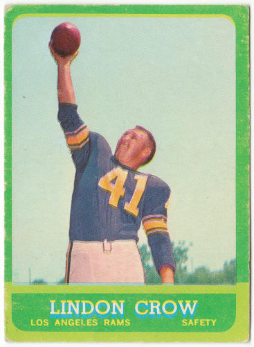 1963 Topps Football #45 Lindon Crow