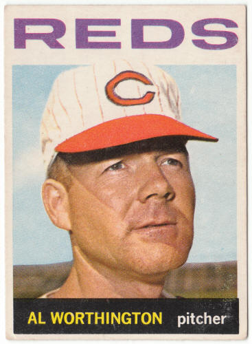 1964 Topps Baseball #144 Al Worthington