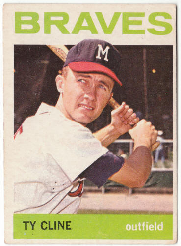1964 Topps Baseball #171 Ty Cline