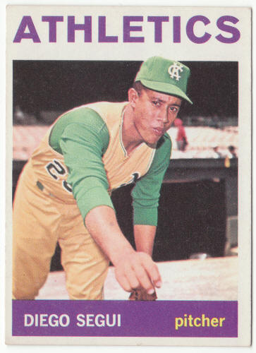 1964 Topps #508 Diego Segui front
