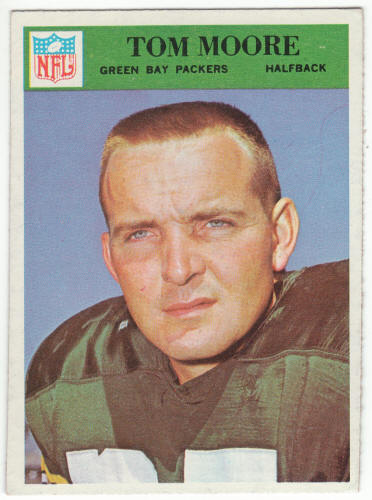 1966 Philadelphia Gum #86 Tom Moore front