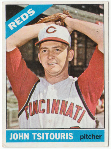 1966 Topps Baseball #12 John Tsitouris