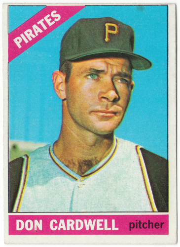 1966 Topps Baseball #235 Don Cardwell