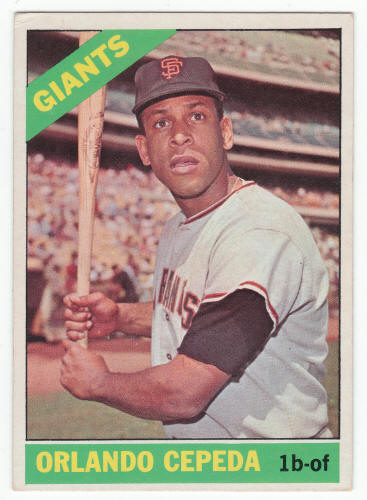 1966 Topps Orlando Cepeda #132 front