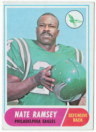 1968 Topps Football #136 Nate Ramsey
