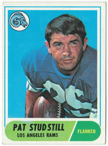 1968 Topps Football #156 Pat Studstill