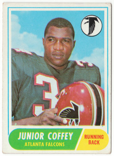 1968 Topps Football #21 Junior Coffey