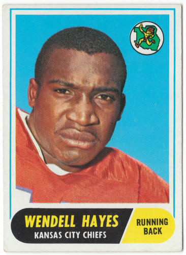 1968 Topps Football #40 Wendell Hayes
