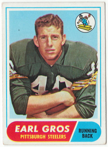 1968 Topps Football #7 Earl Gros