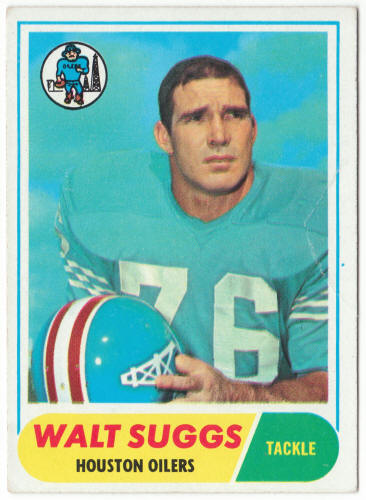 1968 Topps Football #94 Walt Suggs