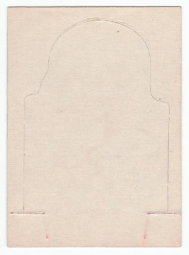 1968 Topps Jim Grabowski Insert Stand-Up #6 back