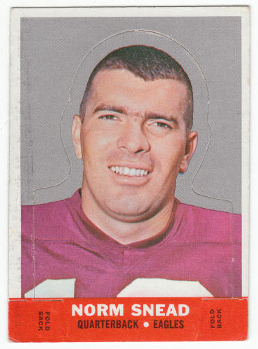 1968 Topps Norm Snead Insert Stand-Up #22