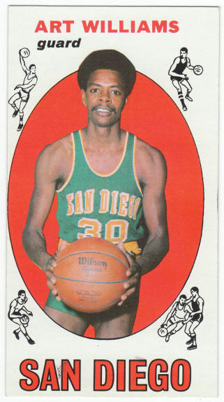 1969-70 Topps #96 Art Williams Rookie Card