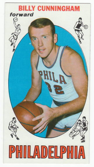 1969-70 Topps #40 Billy Cunningham Rookie Card