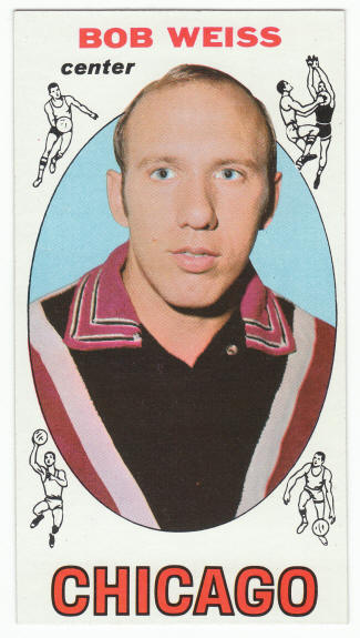 1969-70 Topps #62 Bob Weiss Rookie Card