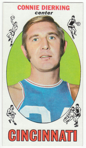 1969-70 Topps #28 Connie Dierking Rookie Card front