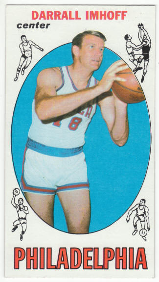 1969-70 Topps #4 Darrall Imhoff Rookie Card front