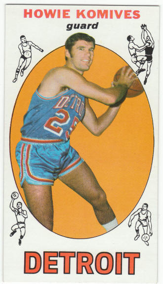 1969-70 Topps #71 Howie Komives Rookie Card front