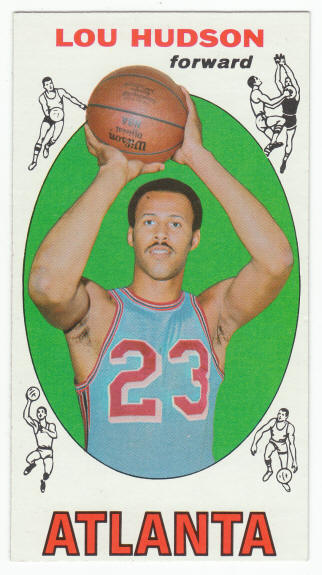 1969-70 Topps #65 Lou Hudson Rookie Card
