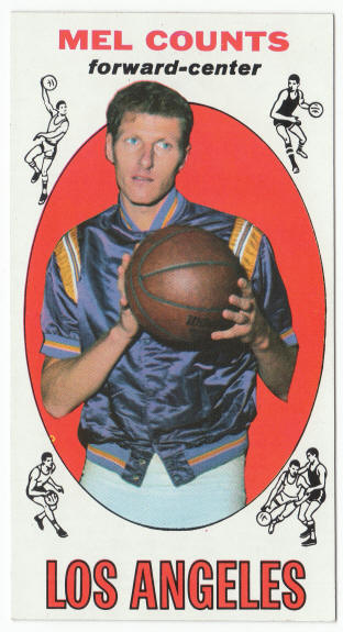 1969-70 Topps #49 Mel Counts rookie card