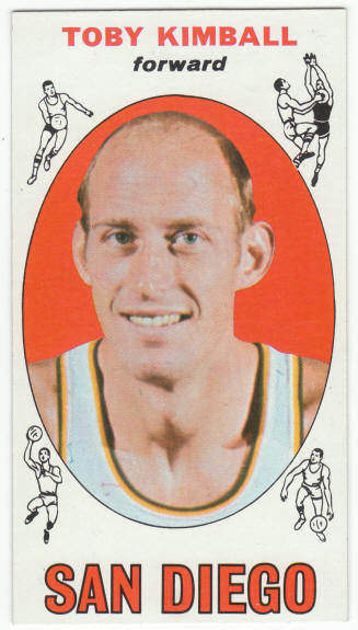 1969-70 Topps #39 Toby Kimball Rookie Card front