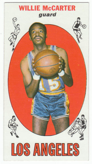 1969-70 Topps #63 Willie McCarter Rookie Card