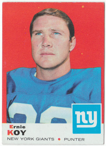 1969 Topps Football #131 Ernie Koy