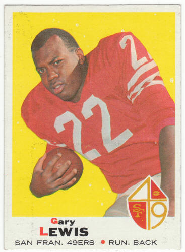 1969 Topps Football #226 Gary Lewis