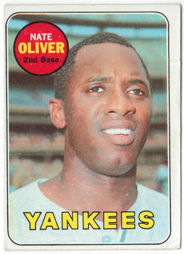 1969 Topps Baseball #354 Nate Oliver