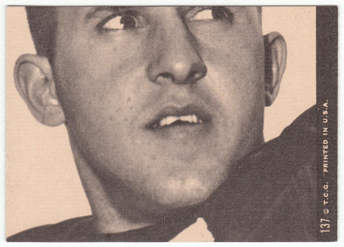 1969 Topps #137 Billy Lothridge Rookie Card back