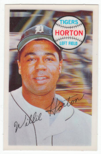1970 Kelloggs 3D Willie Horton #69