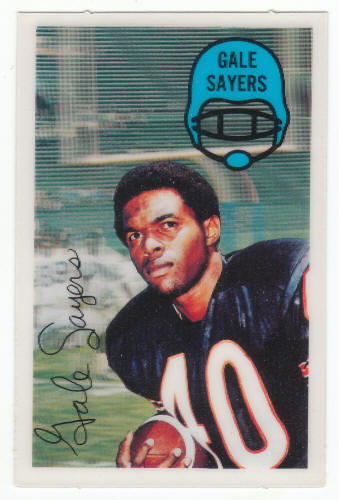 1970 Kelloggs Football Gale Sayers #51