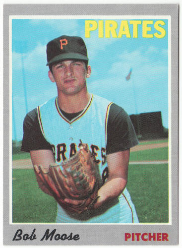 1970 Topps Baseball #110 Bob Moose